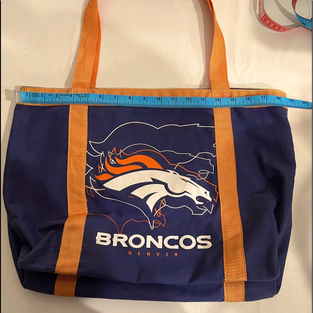 Denver Broncos tote bag by Pro-FAN-ity by Little Earth Productions, 19”x12.5”